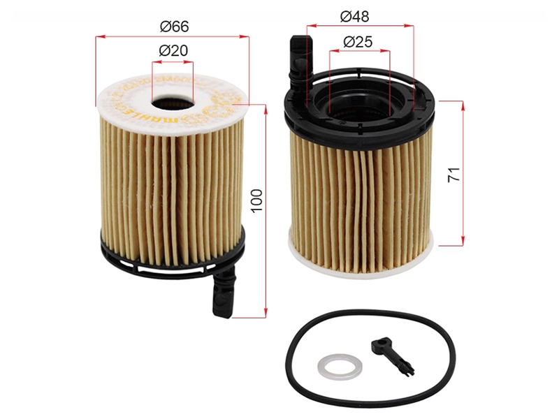 Деталь HPA ФИЛЬТР МАСЛЯНЫЙ ДВС   DN8 turbo 1.6,  NX4 CN7 CHINA 1.5 (CUSTIN)