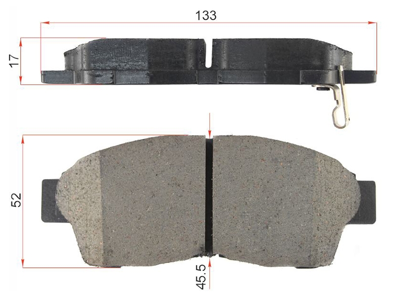 AKEBONO Колодки тормозные (Спереди) Toyota Caldina (T190,T210) 92-02 / Camry 91-98