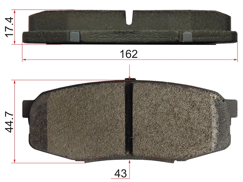 AKEBONO Колодки тормозные (Сзади) Toyota Land Cruiser (J200) 07-21 / Lexus LX 07-23