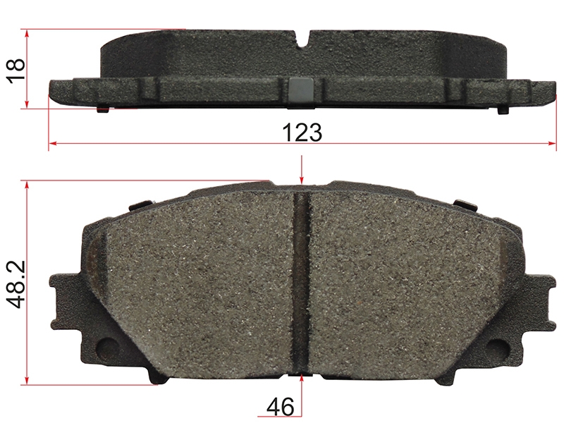 AKEBONO Колодки тормозные дисковые передн toyota prius 09