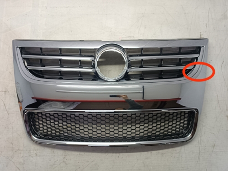 SAT Бампер передний Volkswagen Touareg 06-10 (Под омыватели фар/ Под ПТФ/ Под сонары(парктроники)/ С отверстием под крюк) (уценка на 25%)