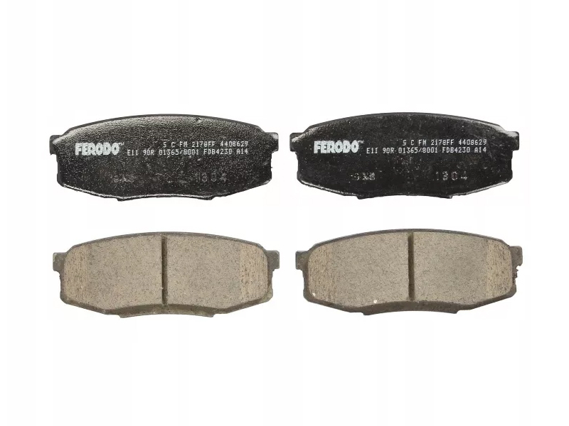 Деталь FERODO Колодки тормозные (Сзади) Toyota Land Cruiser (J200) 07-21 / Lexus LX 07-23