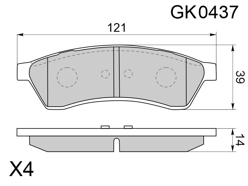 CTR CKKD-9 Колодки тормозные дисковые
