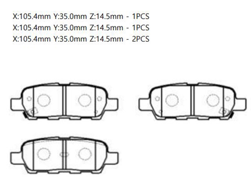 CTR CKN-17 Колодки тормозные дисковые
