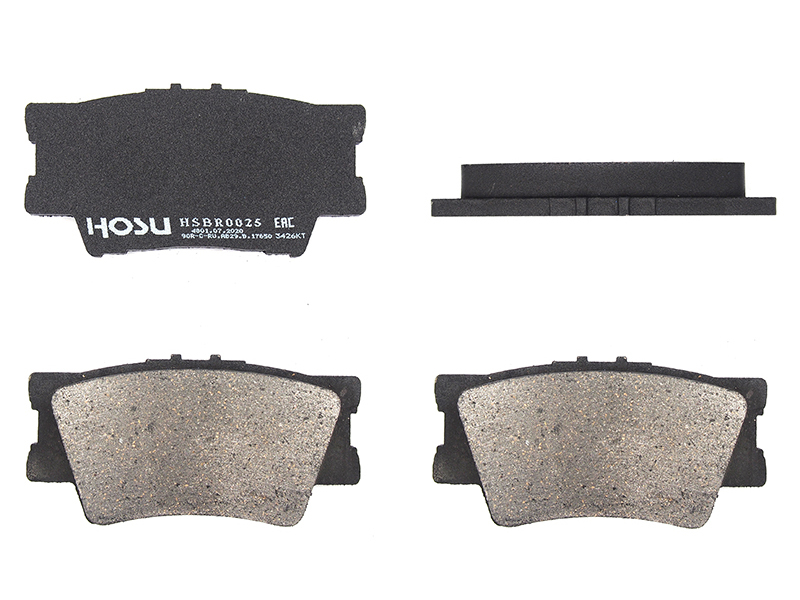 HOSU Колодки тормозные (Сзади) Toyota Camry (XV40,XV50) 01-21 / Harrier 13-20