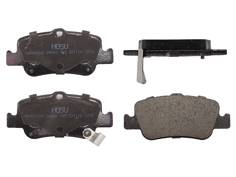 HOSU Колодки тормозные (Сзади) Toyota Corolla (E150,E180) 06-19 / Auris 06-18