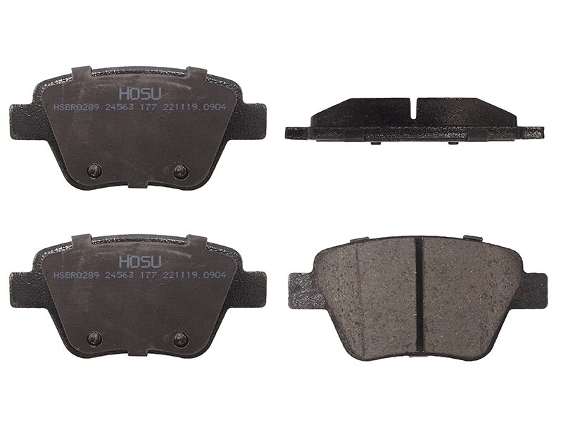 HOSU Колодки тормозные (Сзади) Audi A3 03-13 / Skoda Octavia 04-13