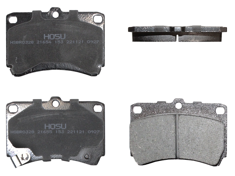 HOSU Колодки тормозные (Спереди) Kia Rio 00-05 / Mazda Demio 96-02