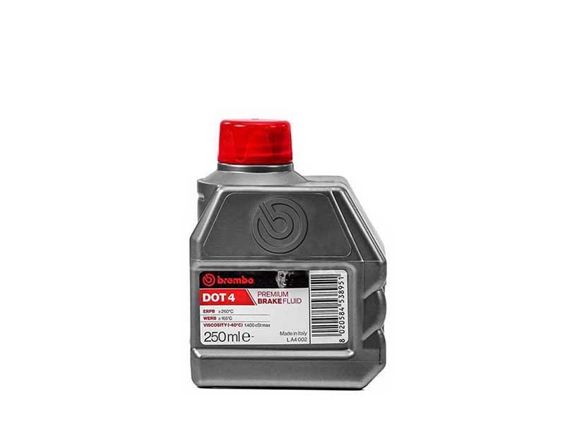 Деталь BREMBO Жидкость тормозная BREMBO DOT 4 (0,25L) Класс 4