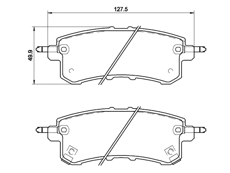 BREMBO Колодки тормозные дисковые