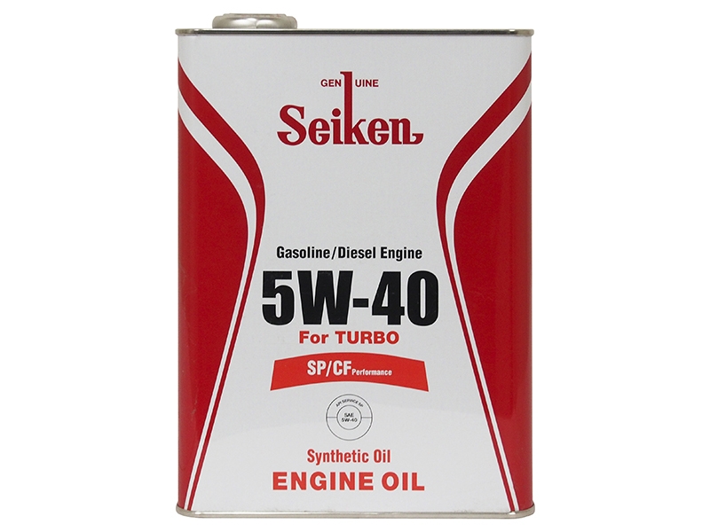 SEIKEN Масло моторное SEIKEN SYNTHETIC SP/CF 5W-40 4л