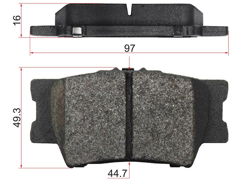 SAT Колодки тормозные (Сзади) Toyota Camry (XV40,XV50) 01-21 / Harrier 13-20