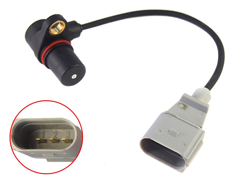SAT Датчик положения коленвала Audi A4 04-09 / Skoda Octavia 00-10