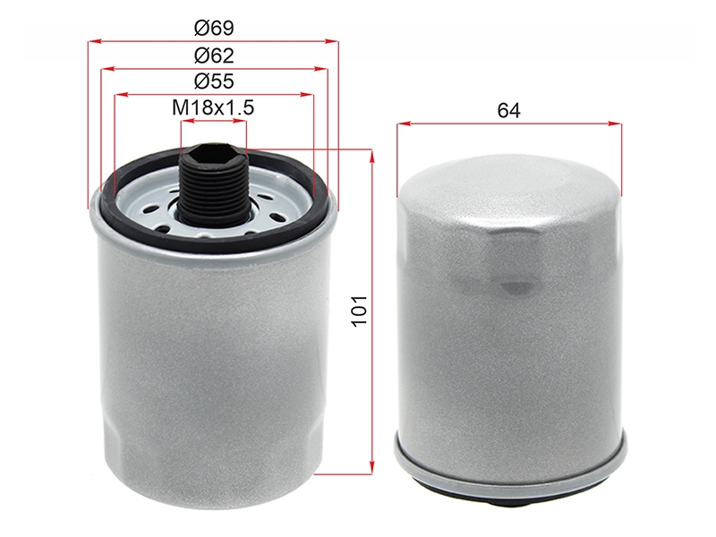 SAT Фильтр АКПП Dodge Dakota 98-04 / Jeep Grand Cherokee 98-13