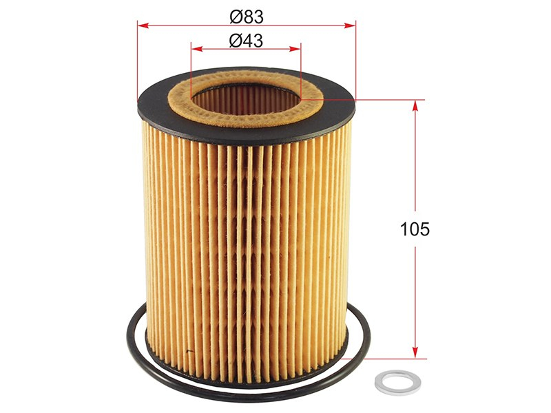 SAT Фильтр масляный BMW 3-Series 90-06 / 5-Series 95-10