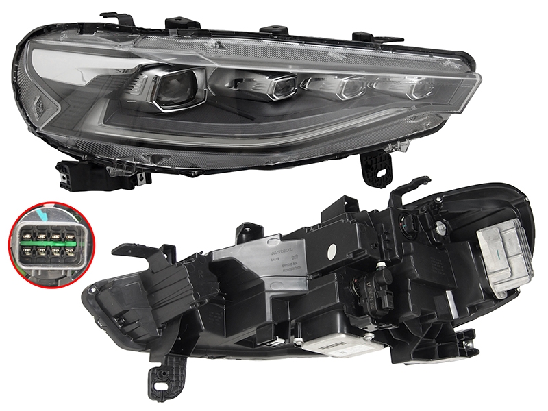 SAT Фара Haval F7 18-24 / F7x 19-24 (Справа/ LED/ ДХО/ С электрокорректором)