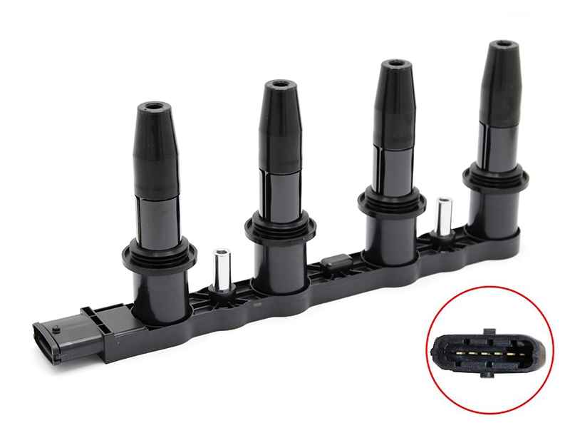 SAT Катушка зажигания Opel Astra 98-13 / Corsa 06-14 A16LER;A18XER;C16SEL;Z16XEP;Z18XER (Модуль)