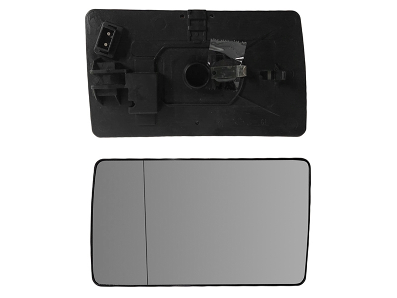 SAT Полотно зеркала Mercedes-Benz C-Class 93-97 / E-Class 84-93 (Слева/ Обогрев/ асферическое/ голубое)