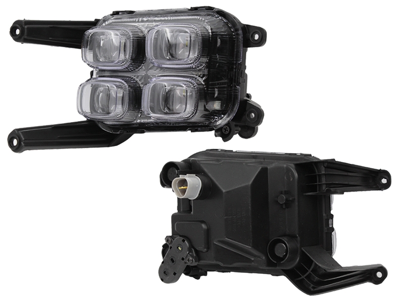SAT Фара противотуманная (Слева/ LED) Kia Sportage 15-19