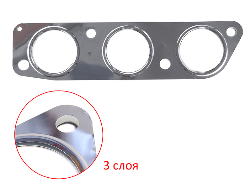 SAT Прокладка выпускного коллектора Mitsubishi Outlander 05-18 / Pajero 06-11 6B31