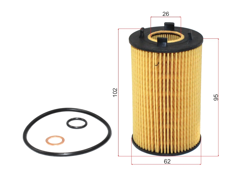 SAT Фильтр масляный SsangYong Korando 10-17