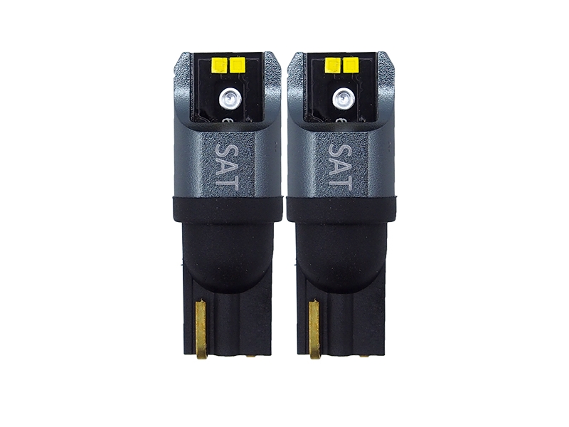 SAT Лампа (W5W (T10)/ LED/ Комплект/ 1.7W/150LM Canbus 6000-6500K белая)