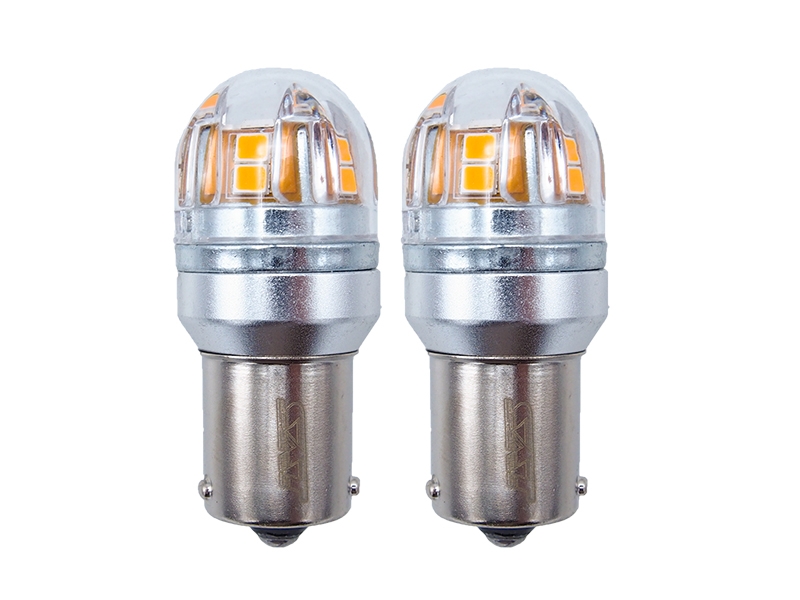 SAT Лампа (PY21W/ LED/ Комплект/ 2.8W/320LM Canbus Оранжевая)