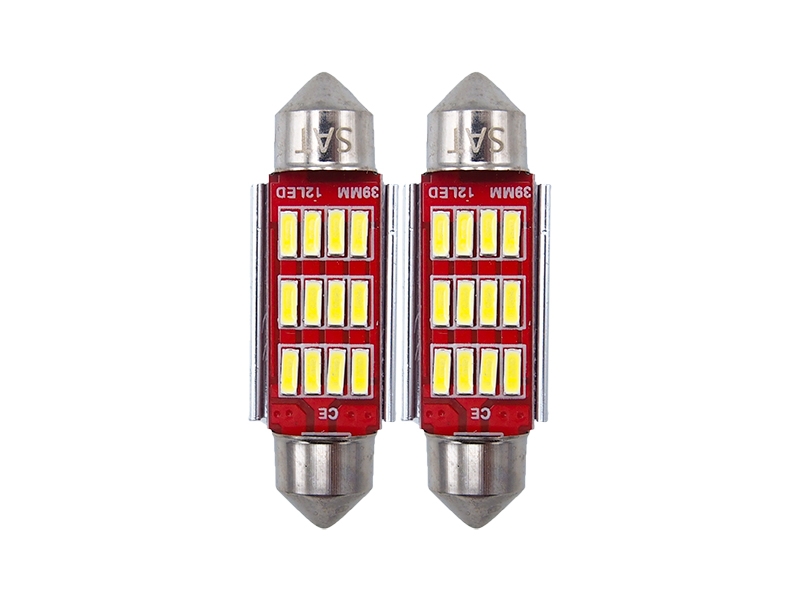 SAT Лампа (C5W/ LED/ Комплект/ 12V C5W 9x39мм Canbus)