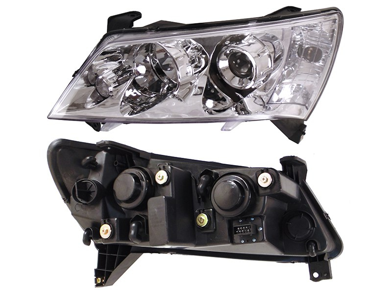 SAT Фара Geely Emgrand EC7 09-17 (Слева/ Галоген/ С электрокорректором/ 4D SED)