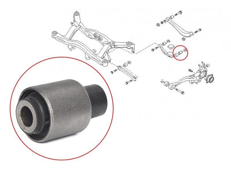 SAT Сайлентблок Subaru Legacy 98-09 / Outback 98-09