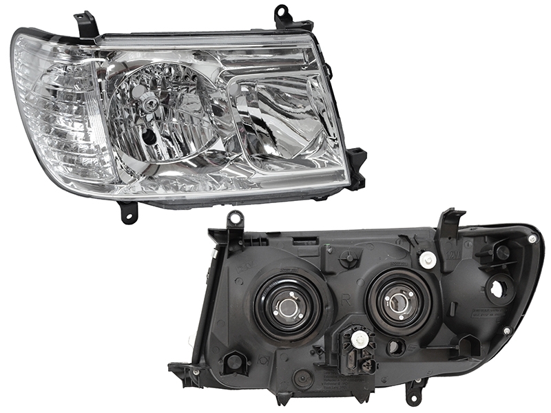 SAT Фара Toyota Land Cruiser (J100) 05-07 (Справа/ Галоген/ С электрокорректором)