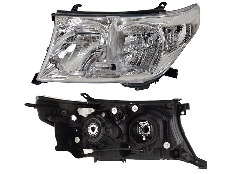 SAT Фара Toyota Land Cruiser (J200) 07-12 (Слева/ Ксенон/Галоген/ под электрокорректор)