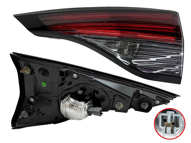 SAT Фонарь в крышку багажника Toyota Sienna 20- (Справа/ LED/Галоген/ LE/XLE)
