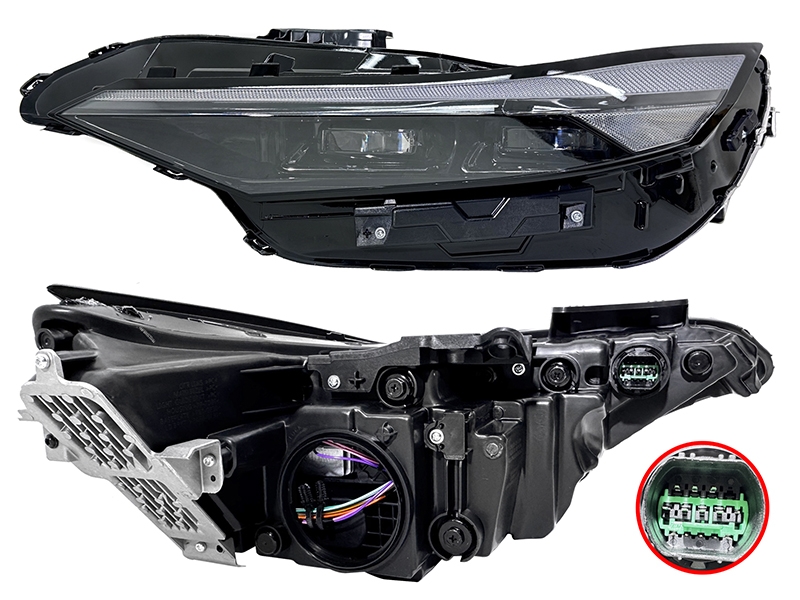 SAT Фара Hyundai Elantra 23- (Слева/ LED/ С электрокорректором/ MFR)
