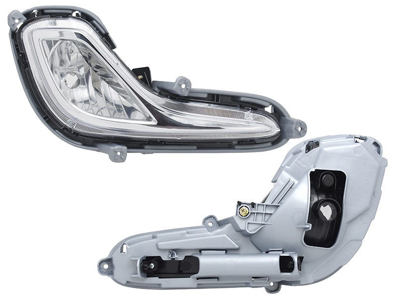 SAT Фара противотуманная (Справа) Hyundai Solaris 10-14 / Accent 11-17