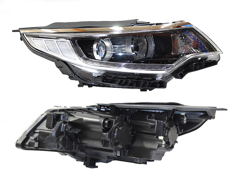 SAT Фара Kia Optima 16-18 (Справа/ LED/Галоген/ ДХО/ С электрокорректором)