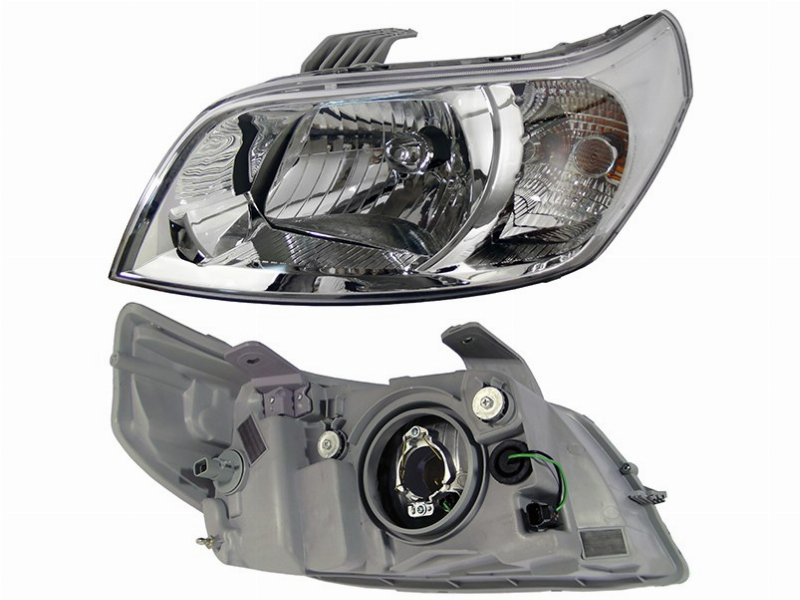 Деталь SAT Фара Chevrolet Aveo 05-11 / Daewoo Gentra 05-11 (Слева/ под электрокорректор/ 5D HBK)
