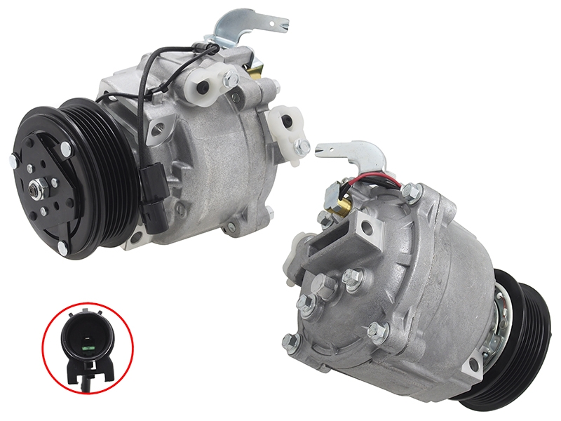 SAT Компрессор кондиционера Mitsubishi ASX 10- / Lancer 07-17