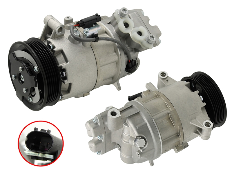 SAT Компрессор кондиционера BMW 1-Series 04-13 / 3-Series 05-14