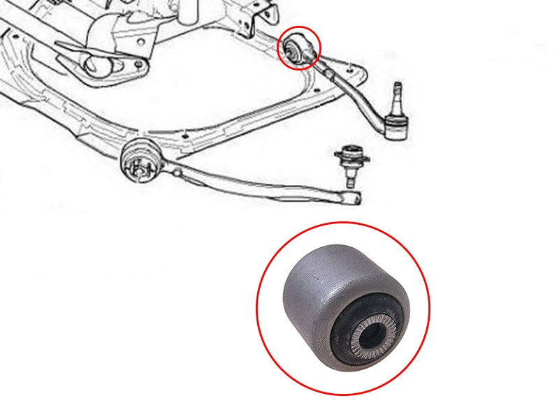 SAT Сайлентблок рычага BMW 5-Series 88-96 / 7-Series 86-94