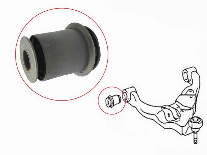 SAT Сайлентблок рычага Toyota Land Cruiser Prado (J120) 02-09 / FJ Cruiser 05-18