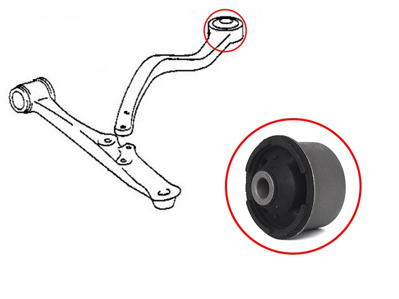 SAT Сайлентблок рычага Lexus GS 97-04 / Toyota Aristo 97-04