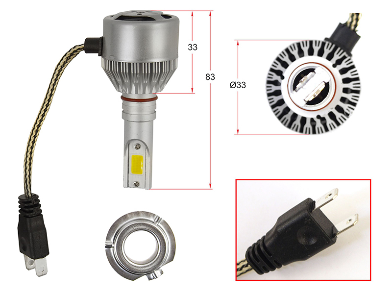 SAT Лампа (H7/ LED/ Комплект/ 12V 55W)
