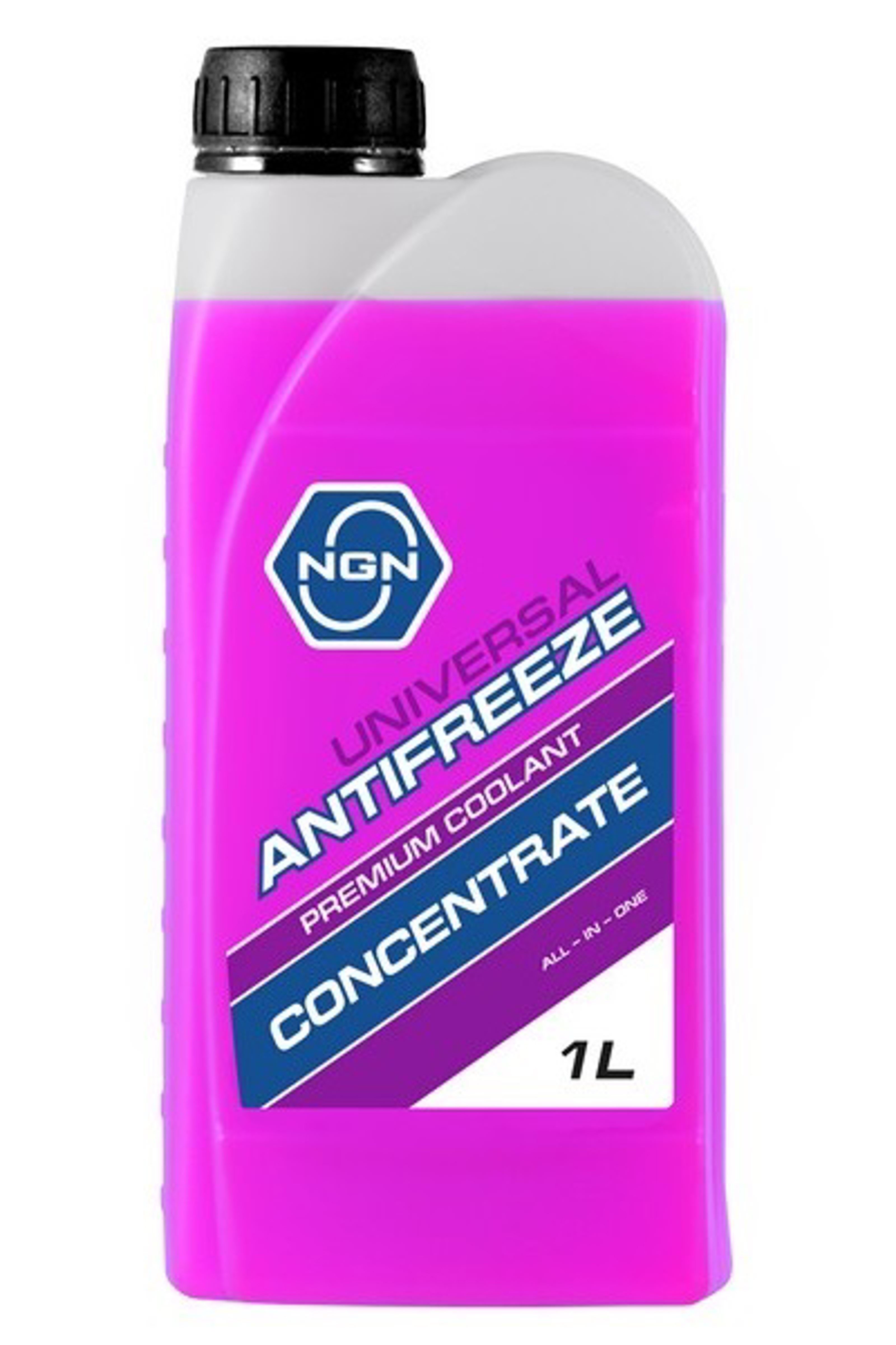 NGN Антифриз, концентрат UNIVERSAL ANTIFREEZE G12++ фиолетовый 1л